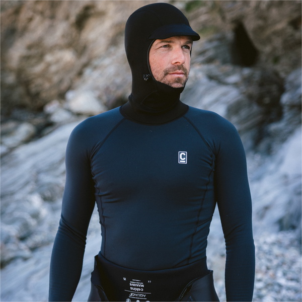 2025 C-Skins Heren Thermisch Skins Vest Met Lange Mouwen En Capuchon C-HDILSMHC - Black